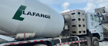 Lafarge Readmix CNG Mixer Truck 