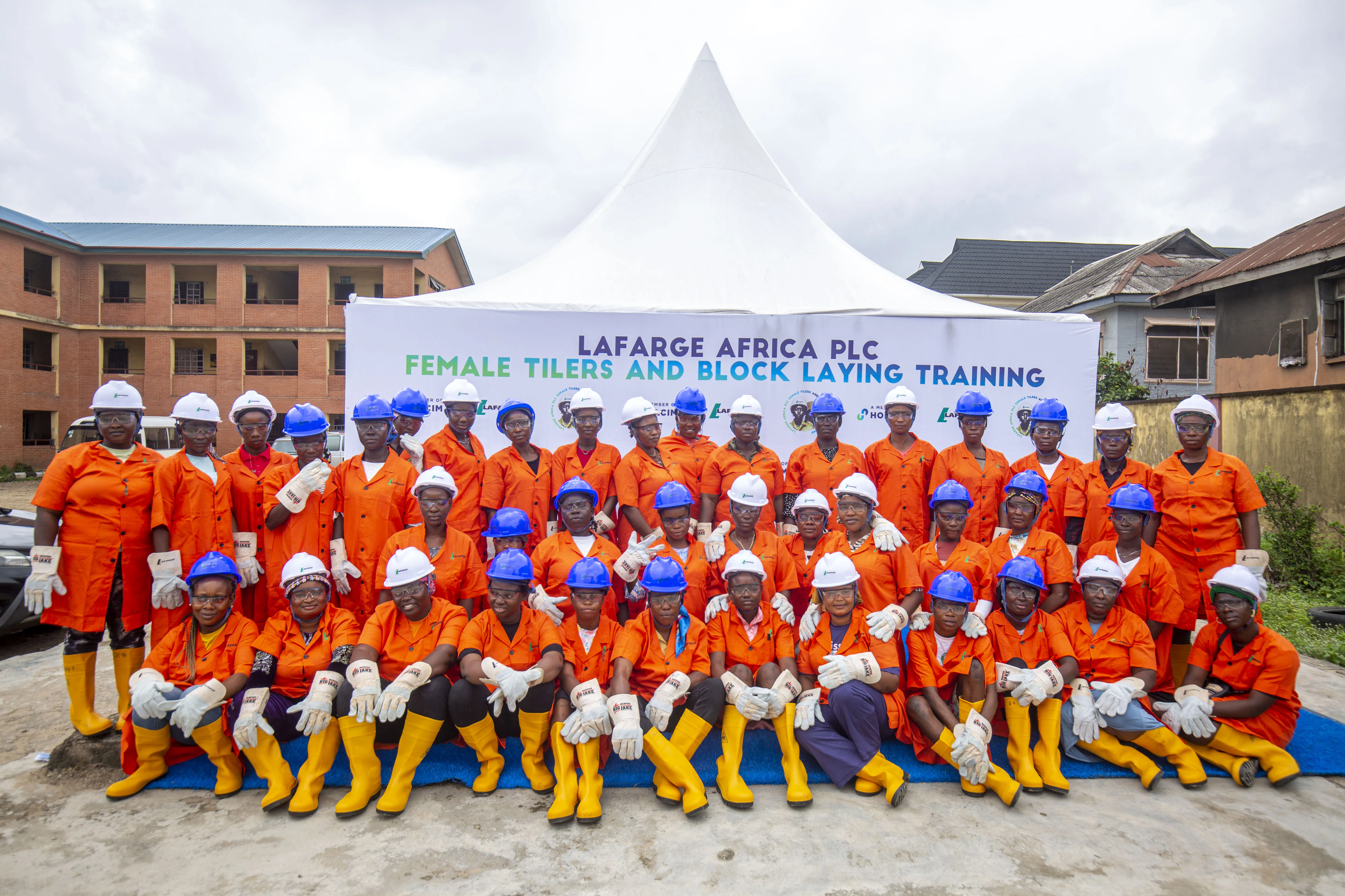 Photo of Lafarge Female Tilers
