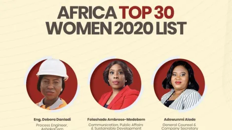 Africa Top 30 Women 2020