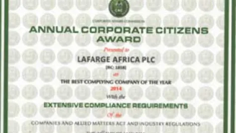 2015 PEARL AWARDS - Sectoral Leadership in Industrial Goods (Building Material)