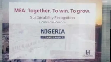 MEA Conference: Sustainability Recognition/ Honorable Mention