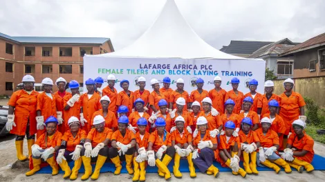 Photo of Lafarge Female Tilers